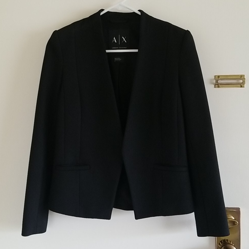 A|X Open Blazer No Collar